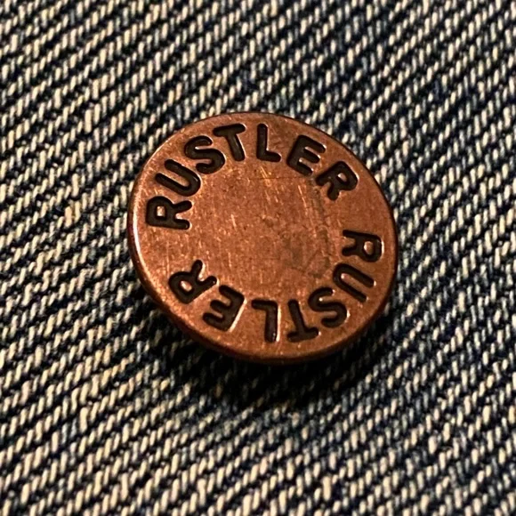 Rustler Blue Denim Jacket - Picture 4 of 4